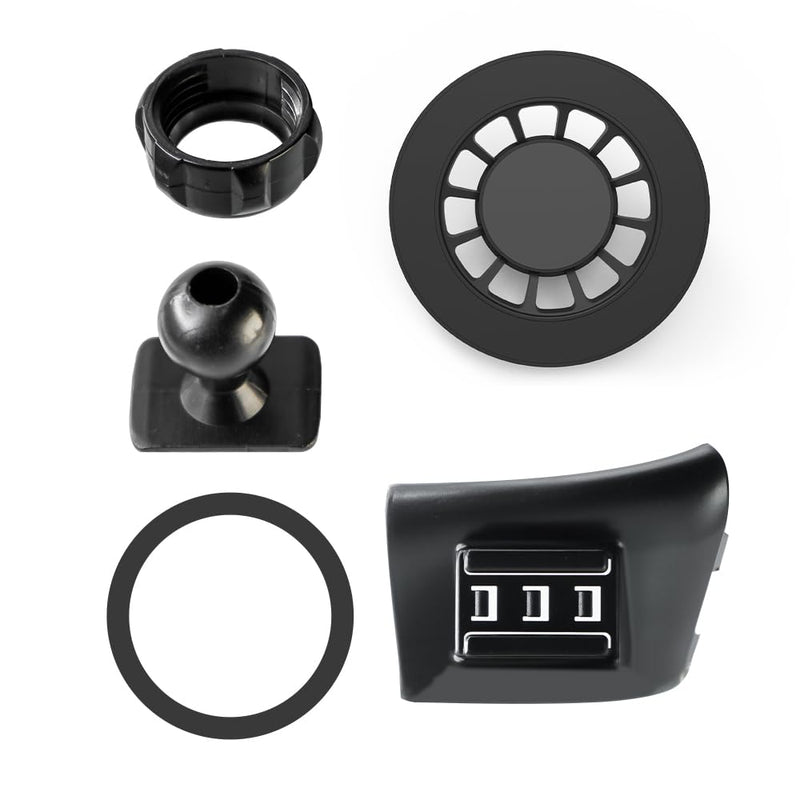 Sienna Phone Mount, Fit for Toyota Sienna 2021-2026 Accessories, Magnetic Phone Mount with 20 Strong Magnets, Compatible with iPhone 17/16/15/14/13/12/Mini Series