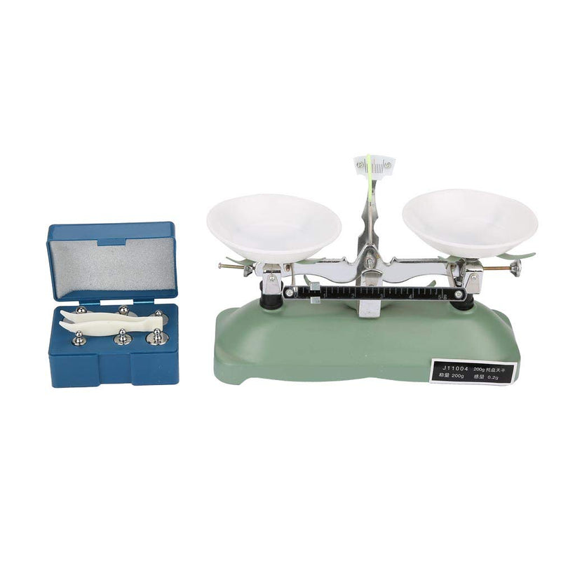 Mechanical Tray Scale, Mechanical Lab Scale with Weights, Laboratory Teaching Tools for Chemical Physics, Scales and Scales, Laboratory Scales and Scales