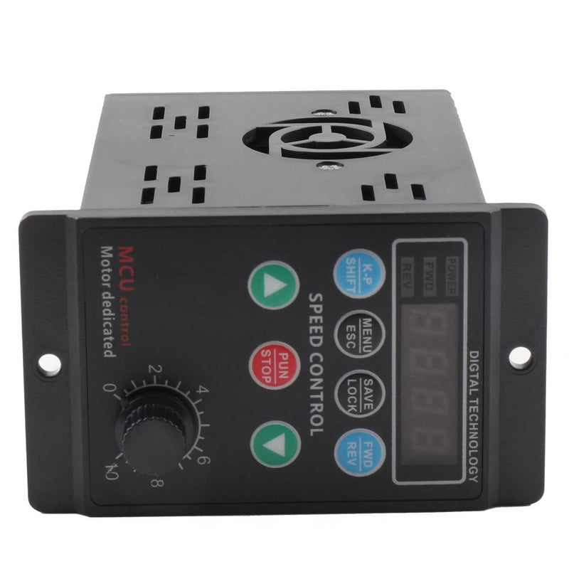 NICCOO Frequency Converter, 750 W VFD Frequency Converter Inverter Drive Inverter Variable Frequency Driver Inverter, Single-Phase Input and Three-Phase Output, for 3 Phase Three-Phase Motors