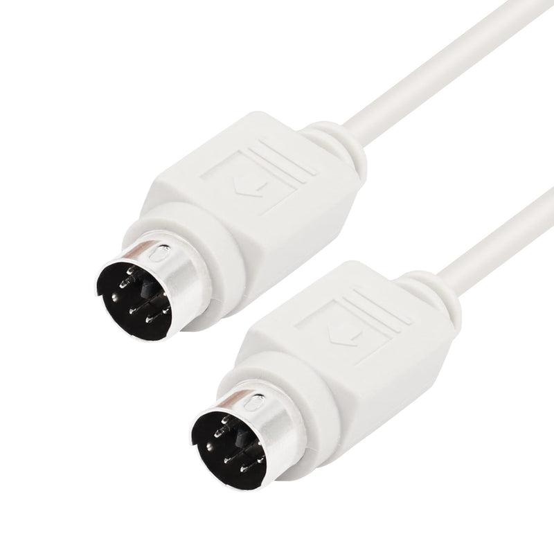 PNGKNYOCN 8.5 Feet PS/2 MDIN-6 Male to Male Cable for PS/2 Keyboard/Mouse Connector