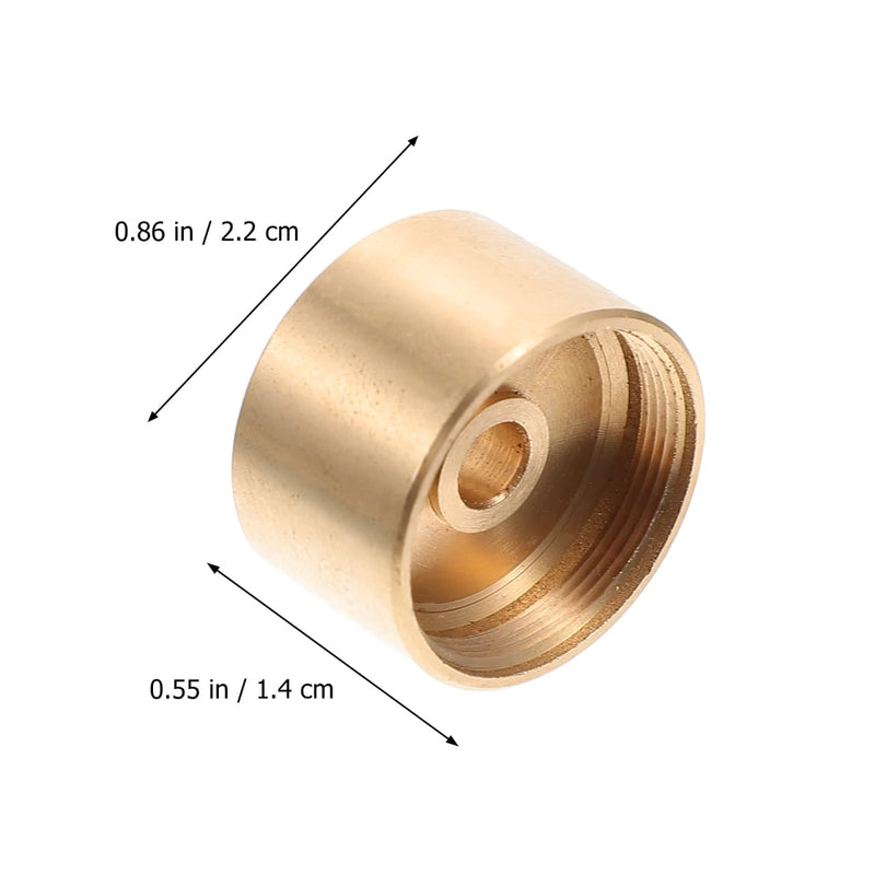 Vaguelly 1 Set Bonnet major Trumpet Button Buckle Upper and lower cover button trumpet Valve Replacement Parts Accessories clothes button piston copper washer Copper Press Covers