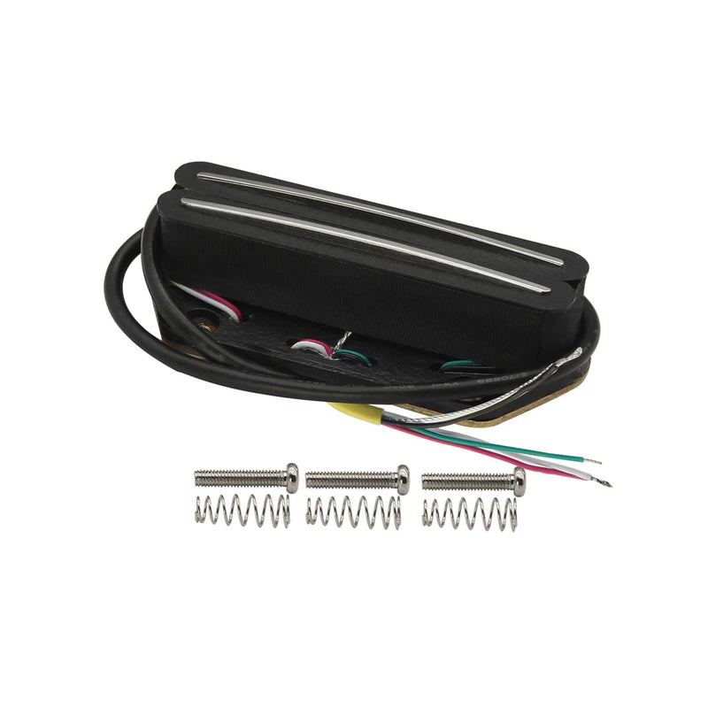 FLEOR Alnico 5 Tele Pickup Hot Rail Humbucker Bridge Pickup 12-13K Fit Fender Tele Guitar Part