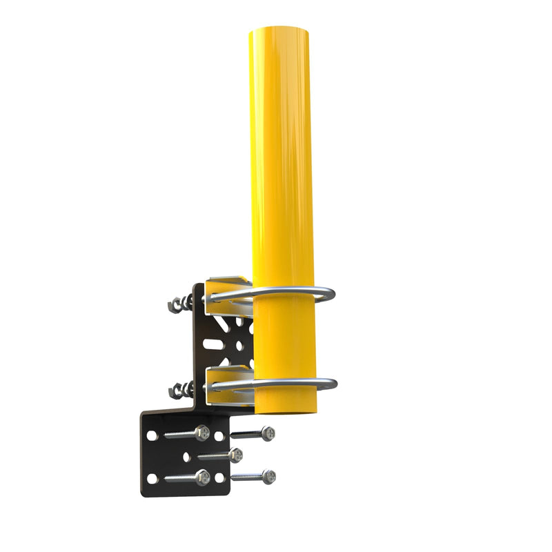 Antenna Mount Heavy Duty Antenna Mast Assembly [ Without The Pole ] Weather-Resistant Pole Mount Bracket with 5 PCS Stainless Steel Screws