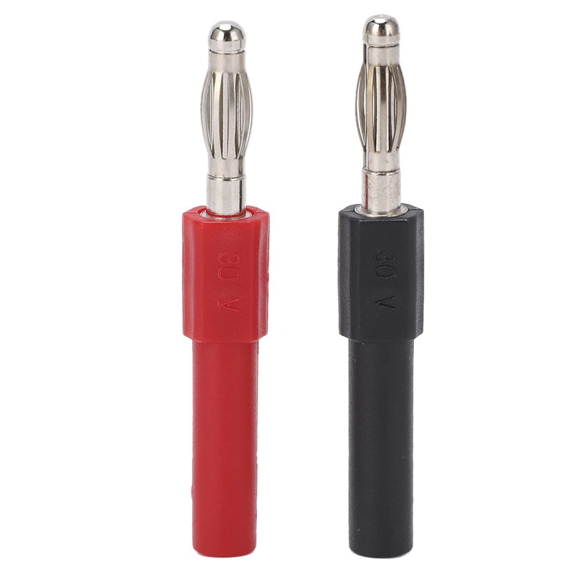 5Set J.20012 Banana Plug Plug, 4mm Male to 2mm Female Multimeter Banana Plug Adapter for Multimeter Test Leads, Probes
