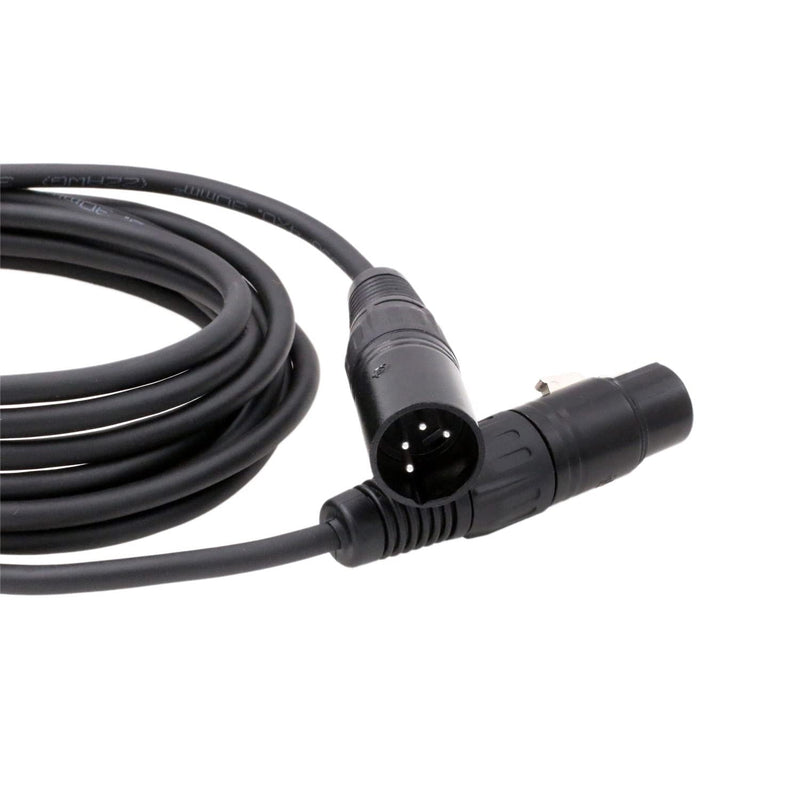 4 Pin XLR Male to Female XLR 4 Pin Microphone Recorder Mixer Headphone Amplifier Balanced Audio Cable (8 Meter) 8m