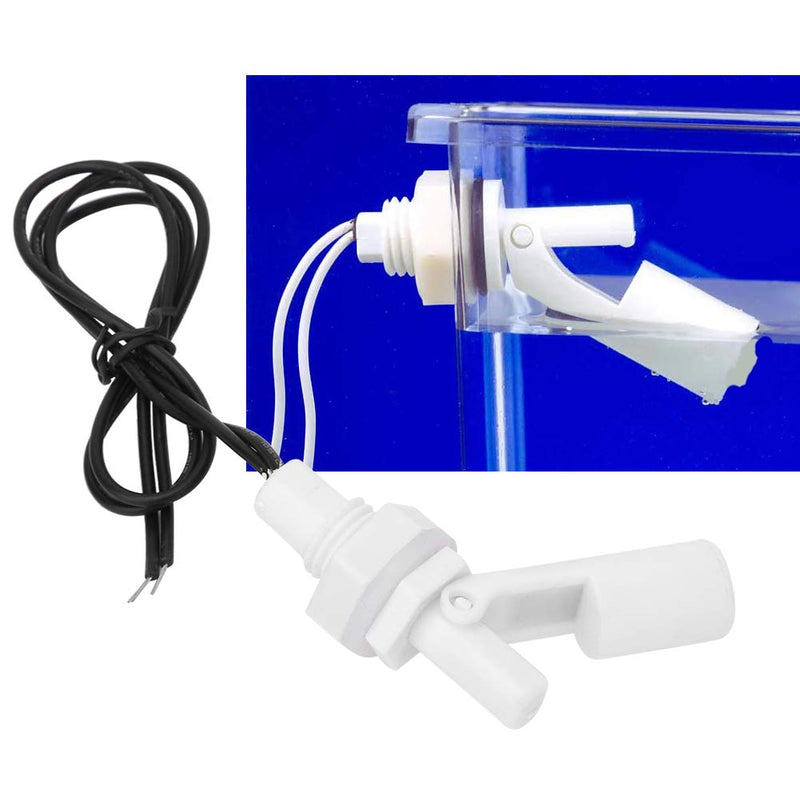 2PCs 16mm 0-110V DC Water Level Sensor Switch, 0.2MPa Highly Reliable Plastic Float Switch for Side Mounted Liquid Level Sensor