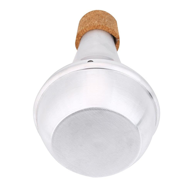 Trumpet Mute Practice Aluminum Alloy & Cork Brasses Musical Instrument Lightweight Parts Cordrope Wind Instrument Accessories