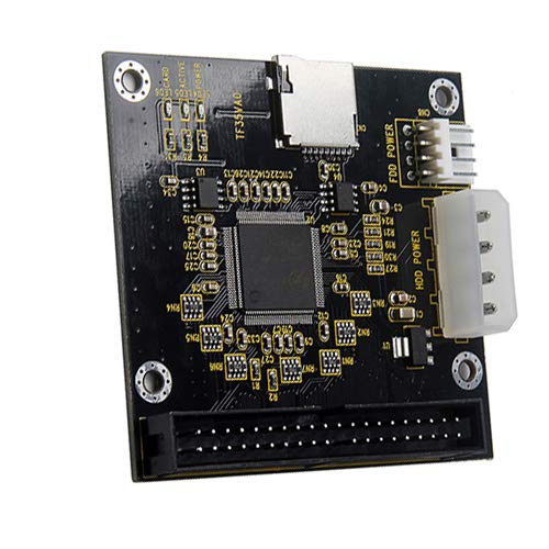SD to 3.5" 40Pin Male IDE Hard Disk Drive Adapter Card 4Pin Power Supply