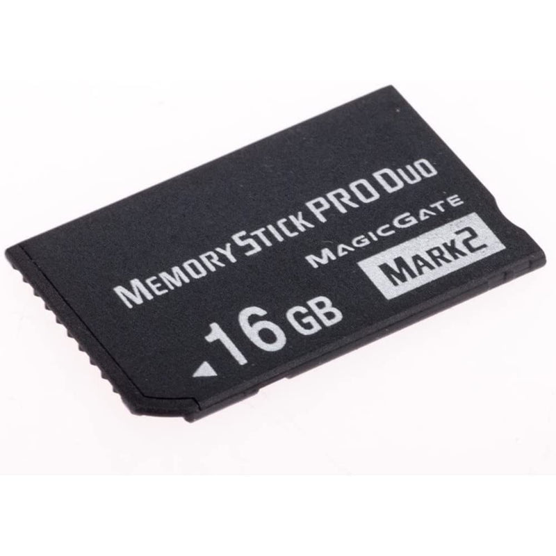 Huadawei 16GB MS(Mrak2) MemoryStick Pro Duo HX High Speed Memory Card for Sony PSP 1000 Accessories