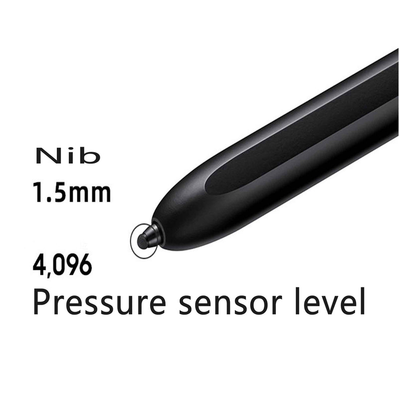 Fold Edition Galaxy Z Fold 3 Pen Replacement for Samsung Galaxy Z fold 3 5G S Pen Touch Stylus +Replacement Tips/Nibs (Black)