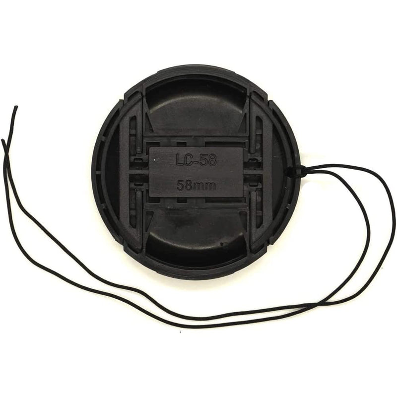 || 58mm Lens Cap for Panasonic Lumix G Vario 12-60mm f/3.5-5.6 ASPH. Power O.I.S. Lens, Panasonic Lumix G Vario 14-140mm f/3.5-5.6 ASPH. Power O.I.S. Lens and More Ø58 mm Lens Cap
