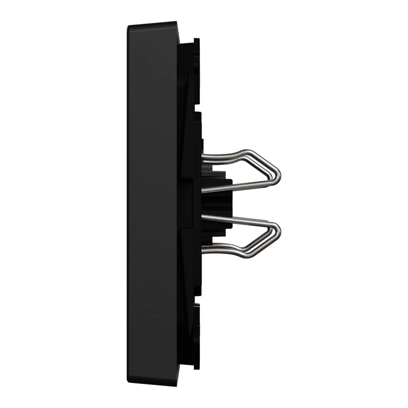 Schneider Electric Merten Rocker Switch for Series Switch, System M, Matte Black, Item Number MEG3300-0403 Ocean Plastic Wippe 1-fach