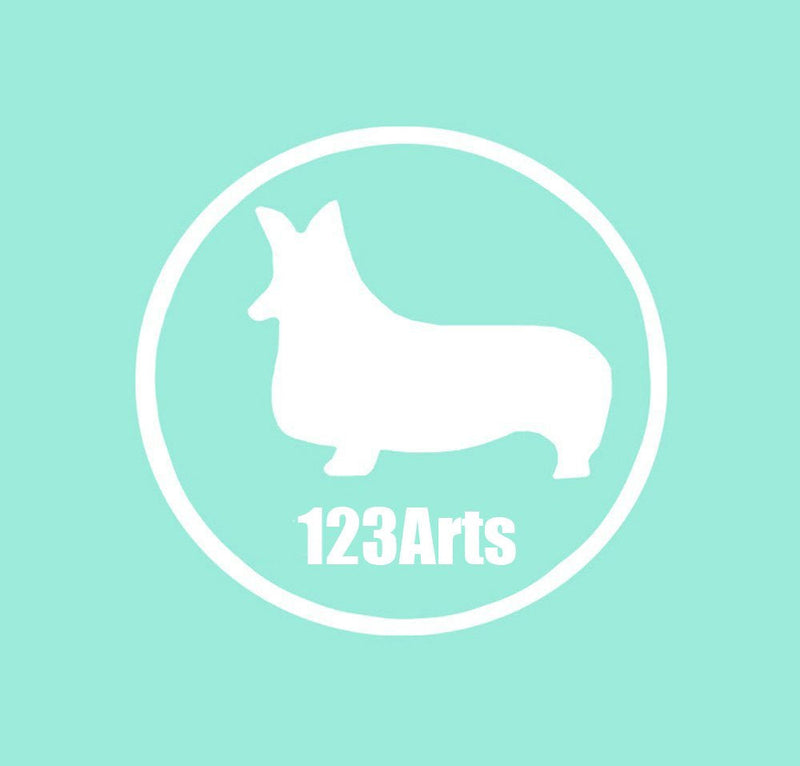 123Arts 3D Funny Corgi Butt Shape Silicone Mouse Pad Mouse Mat- 8.6X10.2 Inch corgi1