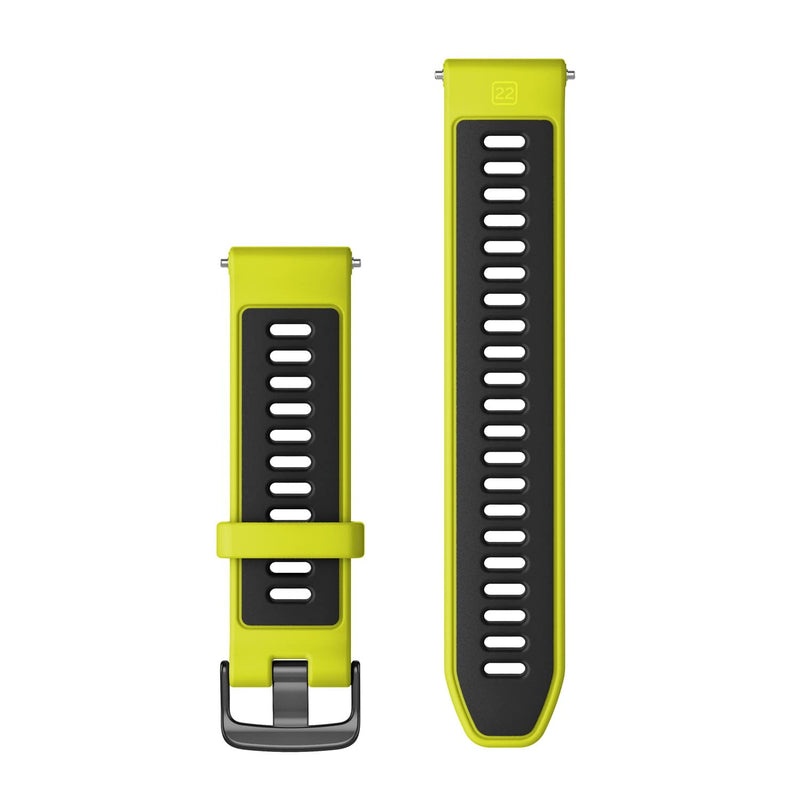 Garmin QuickFit 22 mm Watch Band - Amp Yellow/Black
