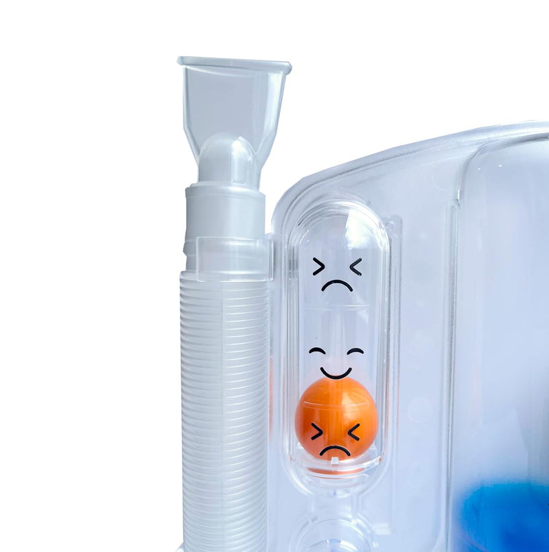 [AUSTRALIA] - BC Respivol Volumetric Inspiration Trainer 5000ml One Ball Spirometer for Breathing Exercises 5000 ml 