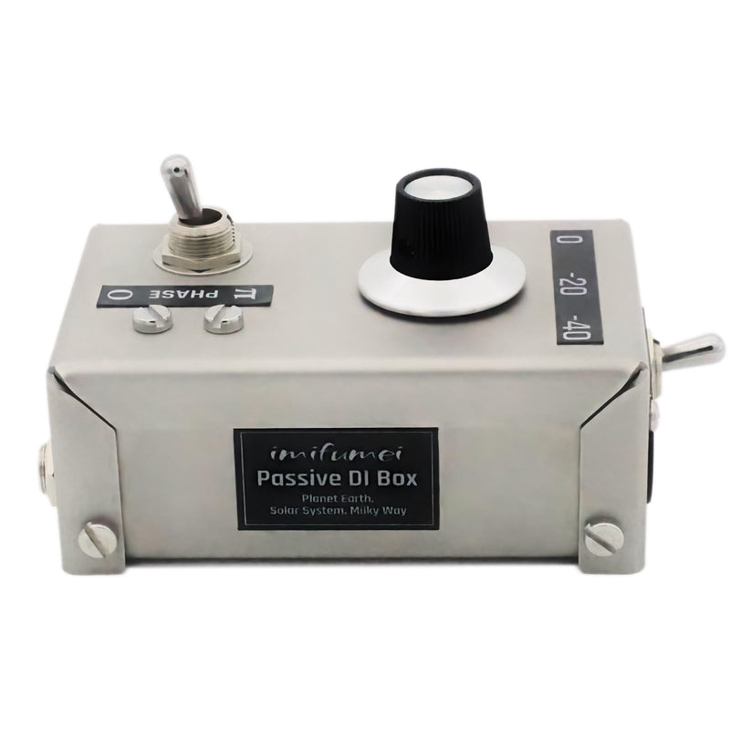 [AUSTRALIA] - Hand-Made Guitar Effect Pedal High-Performance DI Passive Direct Box Unit Hum Eliminator w/Input Attenuator, 1/4'' Impedance Transformer Connector to Balanced & Unbalanced XLR 