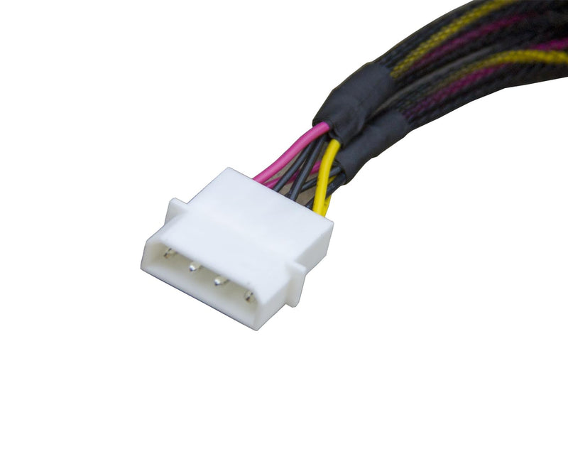 𝐃𝐢𝐋𝐢𝐧𝐤𝐞𝐫 PCIe 5.0 𝐌𝐂𝐈𝐎 x8 to 2*𝐔.𝟐 𝐍𝐕𝐌𝐞 Adapter,𝐒𝐅𝐅-𝐓𝐀-𝟏𝟎𝟏𝟔 74Pin to 2*𝐒𝐅𝐅-𝟖𝟔𝟑𝟗 68Pin Cable with Power, Mini Cooledge IO Cable 80CM