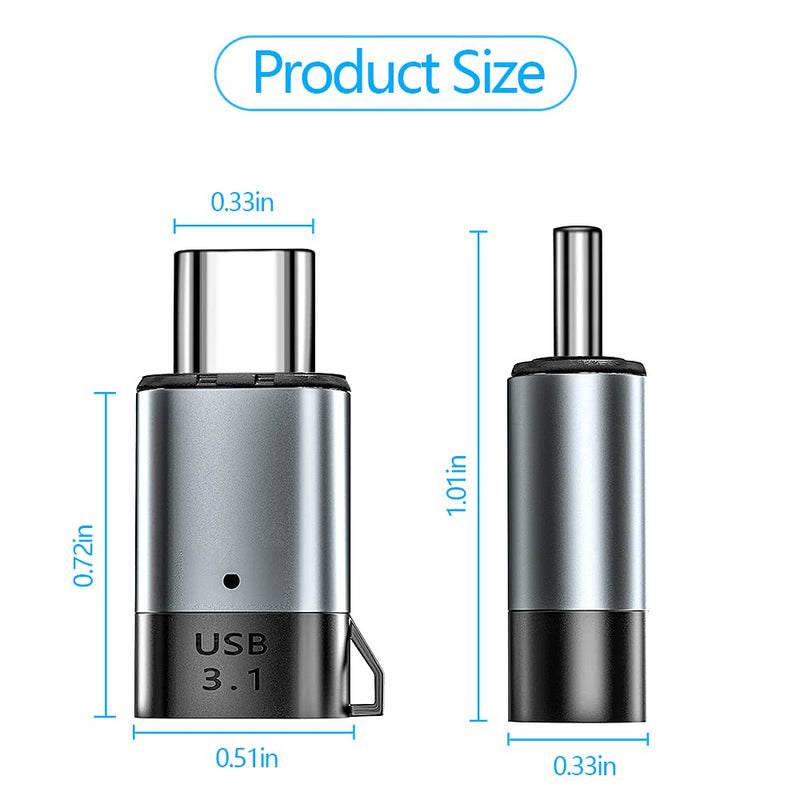 USB C Magnetic Adapter 24Pins Type C Connector Straight + Right Angle 4K@60HZ PD 100W Fast Charging 10Gb/s Data Transfer Compatible with iPad MacBook Pro Air Switch usb c magnetic adapter straight + right angle