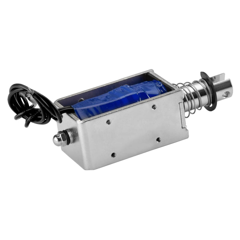 Solenoid Electromagnet, HS-1564B, DC24V 1.5A, 20mm Stroke, Force 60N, Push Pull Type, Open Frame, Linear Motion