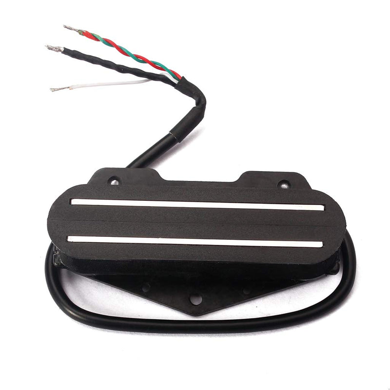 [AUSTRALIA] - Alnicov Electric Guitar Pickup Dual Hot Rail Humbucker Pickup Single Coil Guitar Pickup Fit for TL Strat Squier Tele Electric Guitar，Black 
