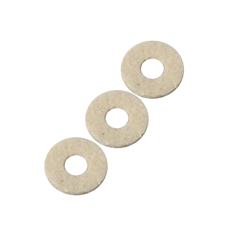 BQLZR Trumpet Water Key Spring Trumpet Drain Valve Cork Pad Cap Felt Washer Pack of 30