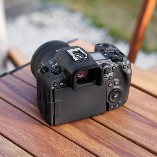 JJC Soft Rubber Eyecup Eyepiece Viewfinder for Canon EOS R5 Mark II Camera Canon ER-KE Eyecup Replacement