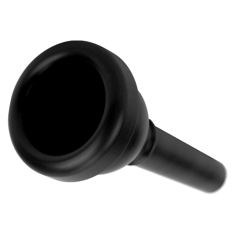 Alto Trombones Mouth, Lightweight Trombone Mouthpiece ABS Plastic Detachable Nozzle MT‑22 for Beginners Gift Professonal Musical Instruments Exercising(black)