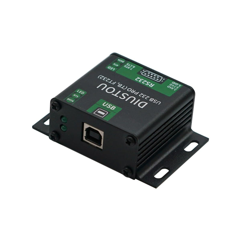 FT232 RS232 to USB Serial Port Conversion Module Isolated, Industrial Grade Stable and High Speed DB9 Interface Bidirectional Conversion