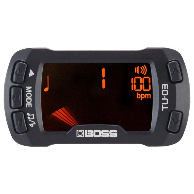 BOSS TU-03 Clip-on Tuner & Metronome (TU-03) Tuner + Metronome