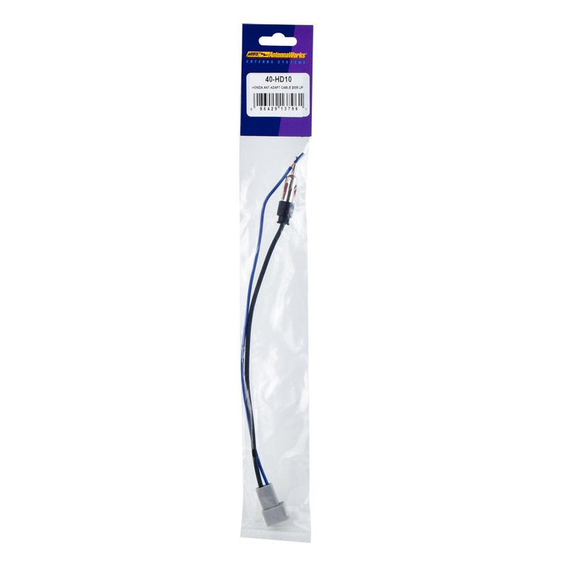 Metra '07-08 Honda Fit Radio Install Kit & Metra Electronics 40-HD10 Factory Antenna Cable to Aftermarket Radio Receivers for Select Honda/Acura Vehicles Kit + Cable