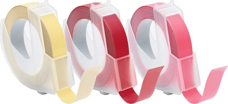 We R Memory Keepers 0633356600602 Label Tape Evolution-3/8 Inch-Warm (3 Piece)