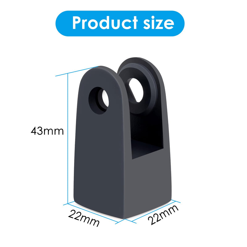 YOUSHARES HyperX Quadcast Mount Adapter for HyperX Quadcast s Mic - The HyperX Quadcast Boom Arm Replacement Adapter Get The Reliable Support and Allowing for More Diverse Content Creation Scenarios HyperX Quadcast Adapter