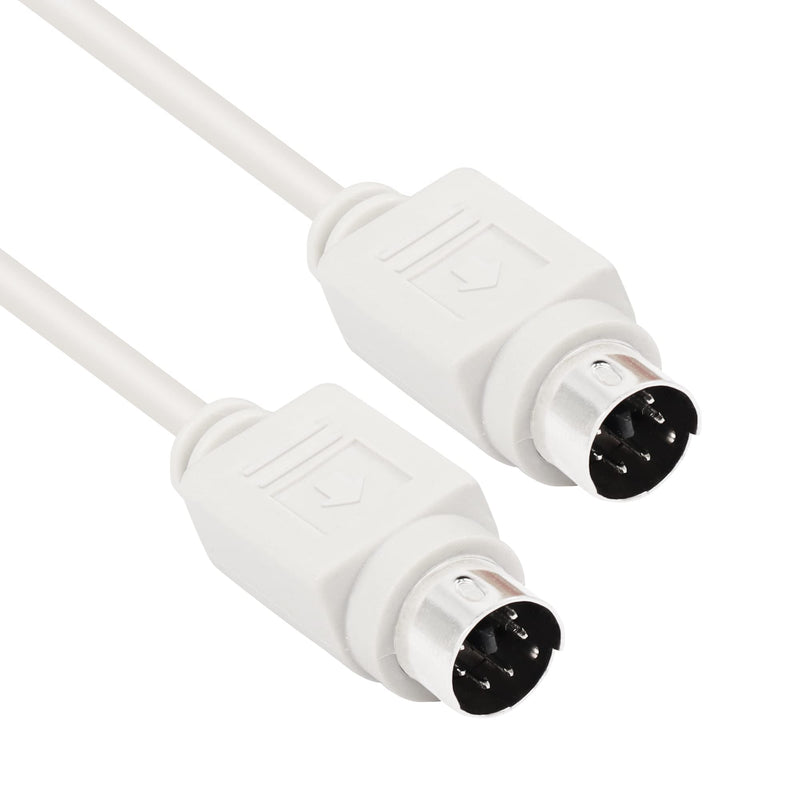 PNGKNYOCN 8.5 Feet PS/2 MDIN-6 Male to Male Cable for PS/2 Keyboard/Mouse Connector