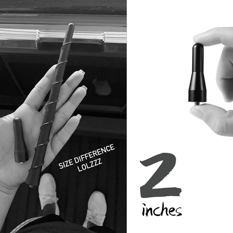 [AUSTRALIA] - Car Antenna for Truck 2024 Ford Maverick Antenna Replacement 2 inches Short Antenna 2022-2024 Maverick 