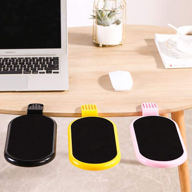SKYZONAL Ergonomic, Adjustable Computer Desk Extender Arm Wrist Rest Support Mouse Pad Desk Computer Armrest Wrist Rest (Black) Black & Small Size