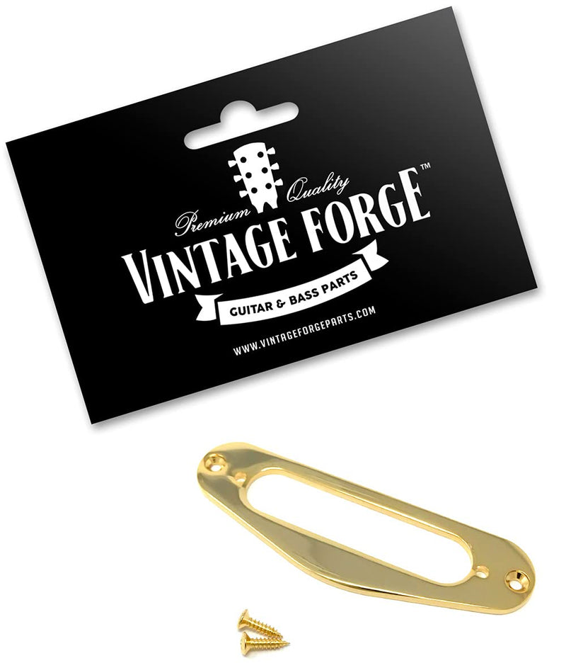 Gold Metal Single Coil Pickup Mounting Ring for Fender Telecaster Guitar PRT10-GLD Gold