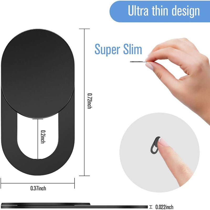 Webcam Cover 6 Pack Ultra Thin Camera Privacy Slide for Laptop Computer