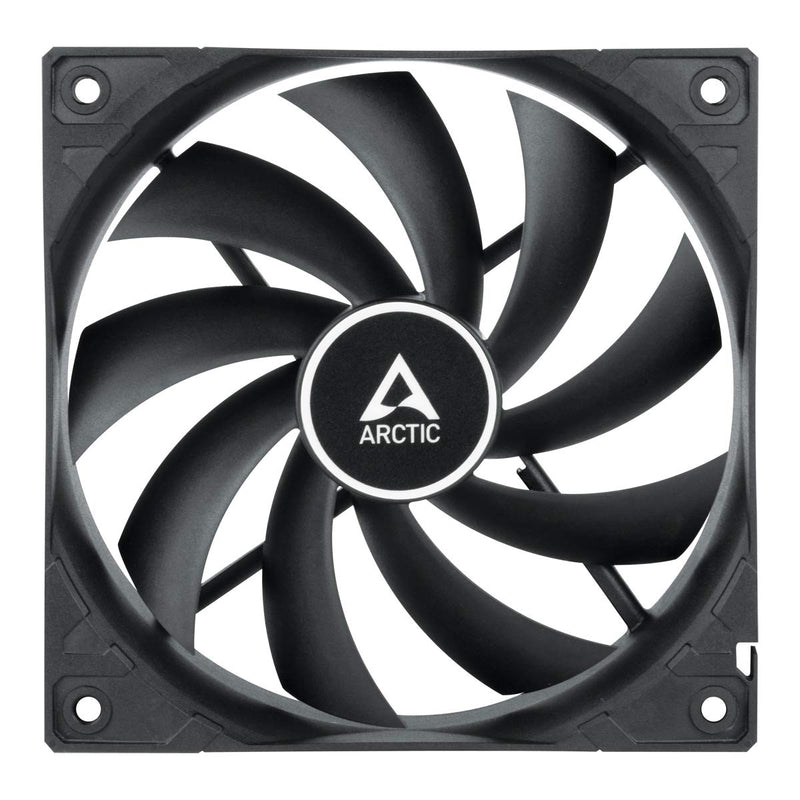 ARCTIC F12 (5 Pack) - PC Fans, 120mm Standard Case Fan, Low Noise, Quiet Motor, Computer, Fan Speed: 1350 RPM - Black F12, 5 Pack (black)