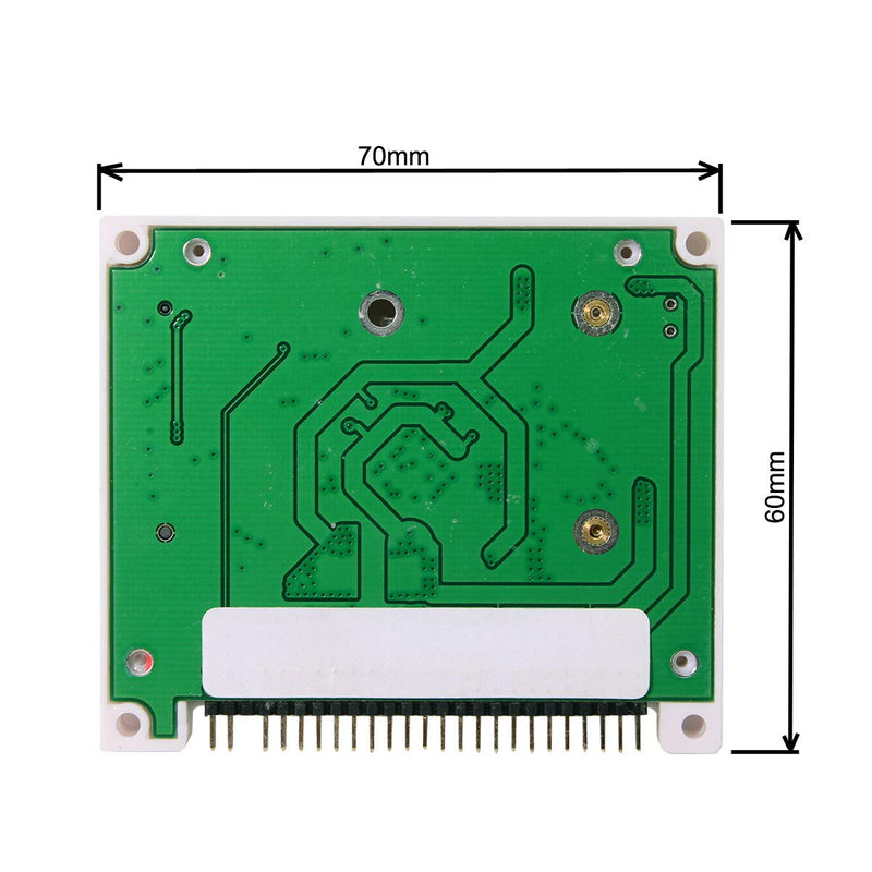 Xiwai Low Profile Half-Heigh mSATA SSD to 2.5 inch IDE 44pin Hard Disk Case Enclosure for Notebook Laptop