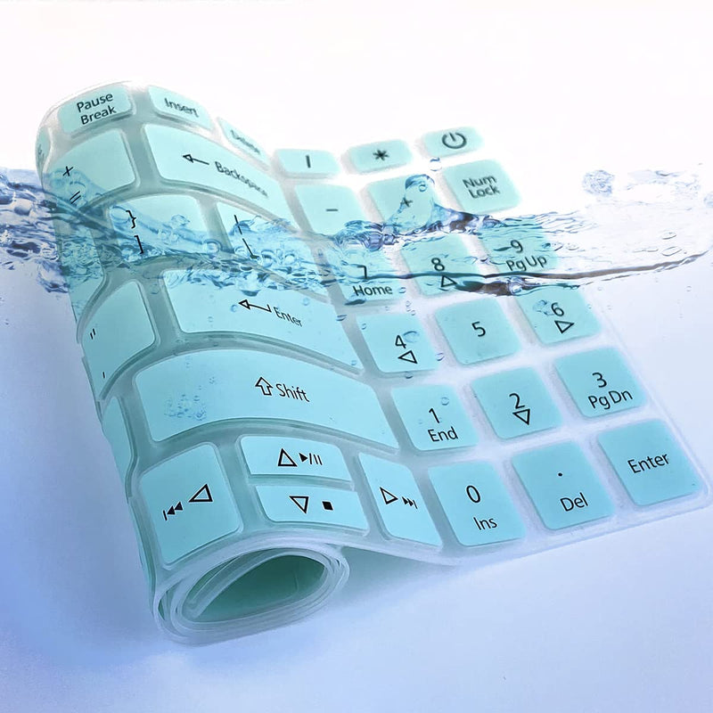 Keyboard Cover for 15.6 Acer Aspire 5 Slim Laptop A515-46 A515-45/45G A515-56/56T/56G A515-55/55G/55T A515-54/54G A515-53/53G/53K A515-52 A515-45/45G, Acer Swift 3 SF315-52/51 Hotblue