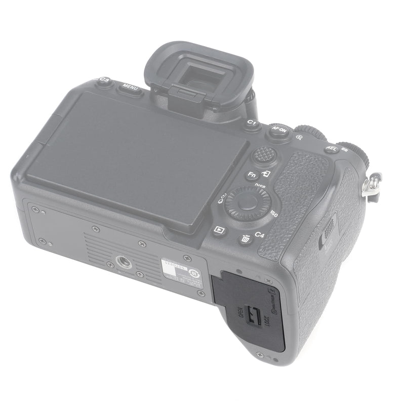 [AUSTRALIA] - FocusFoto Battery Door Cover Lid Cap Replacement for Sony Alpha A7IV, A7RIV, A7SIII, FX3, FX30, A1, A9II Camera Repair Parts For A7IV A7RIV A7SIII FX3 FX30 A1 A9II 