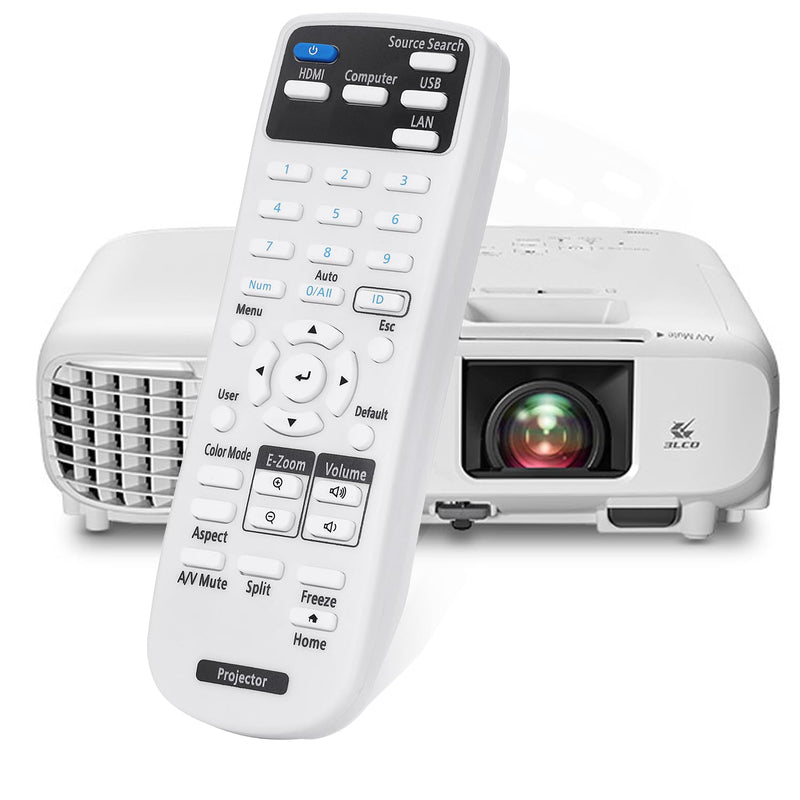 [AUSTRALIA] - Projector Remote Control 2198635 for Epson 880 EX3280 VS260 EX5280 EX9230 PRO EX9240 EX7280 EX10000 BRIGHTLINK 725Wi 735Fi 1485Fi+ 1485Fi POWERLITE 118 119W 720 992F E10+ Projector Remote Controller 