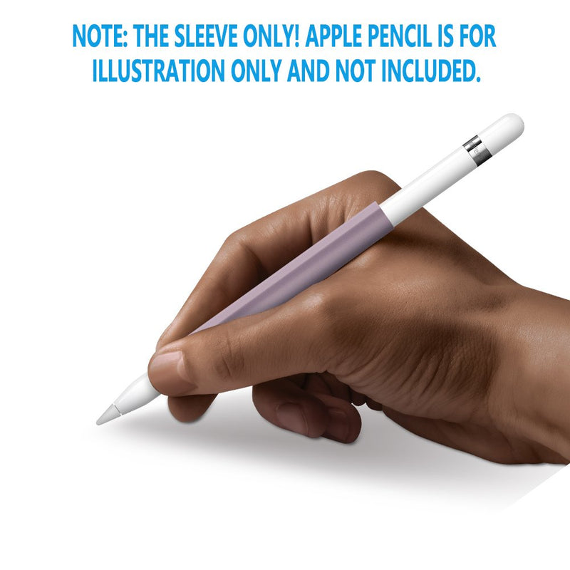 FRTMA Magnetic Sleeve for Apple Pencil, Soft Silicone Holder Grip for Apple iPad Pro Pencil, Lavender (Apple Pencil Not Included)