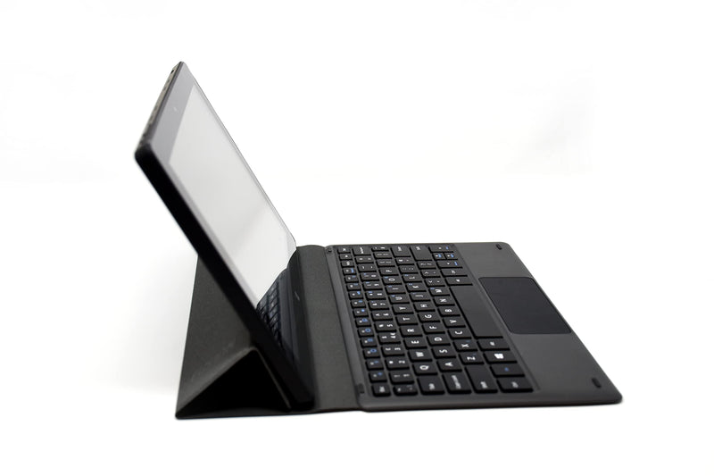 Fusion5 Universal Docking Keyboard for All 2024 10.1" Windows Tablets Models - Convert Your Tablet into a Laptop for Enhanced Productivity - Slim & Stylish Design