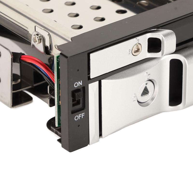 Mobile Rack Cage for 2.5" SSD & HDD, Bay SATA III HDD SSD Enclosure Backplane - Tray Less