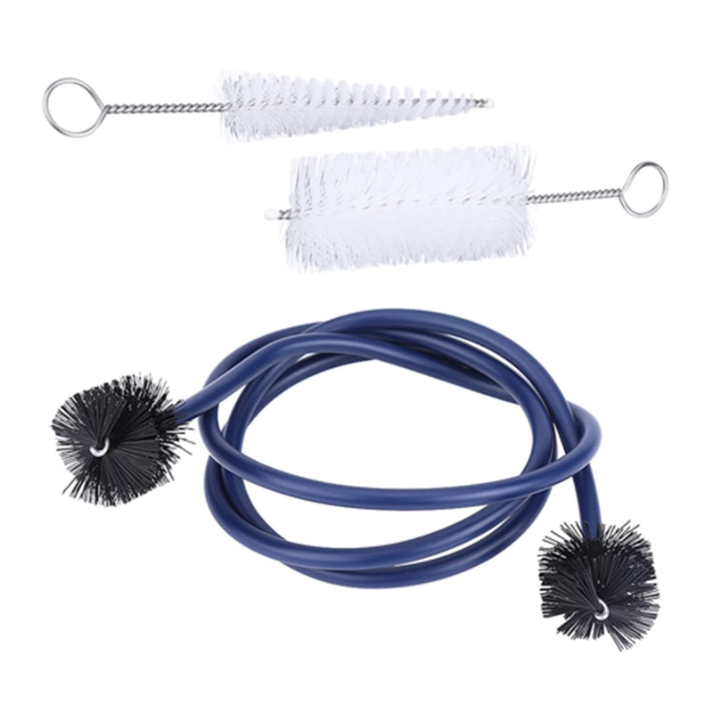 Trumpet Cleaning Kit, Trumpet Maintenance Care Kit, Includes Mouthpiece Brush, Valve Brush and Flexible Snake Brush