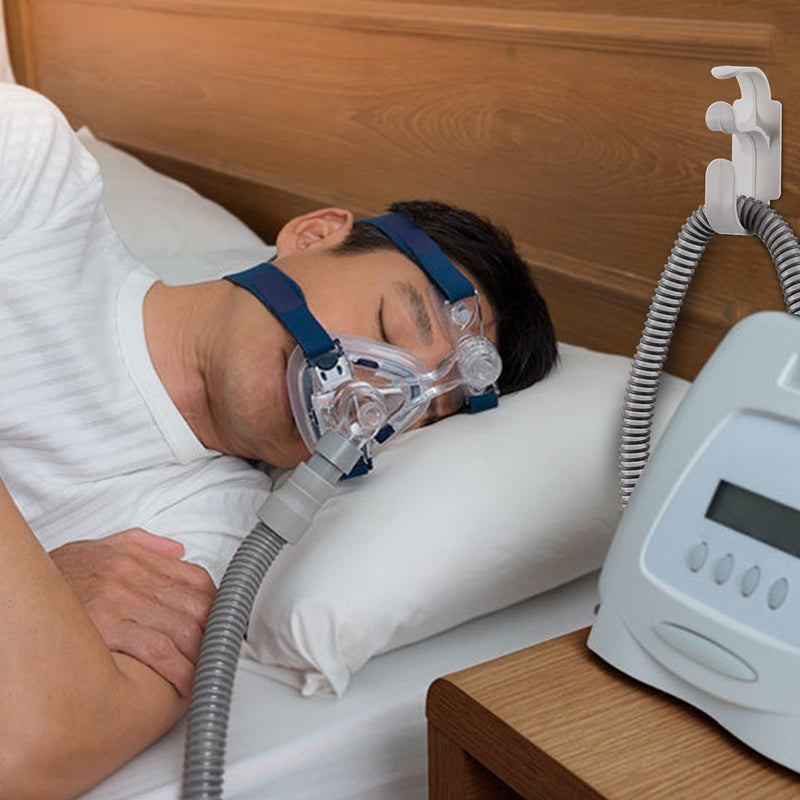 CPAP Hose Holder Pack of 2, CPAP Stand System for Respirator Device, Provide Stable and Tangle-Free CPAP Mask Pipeline System to Help You Sleep Better for Sleep Apnea Accessories