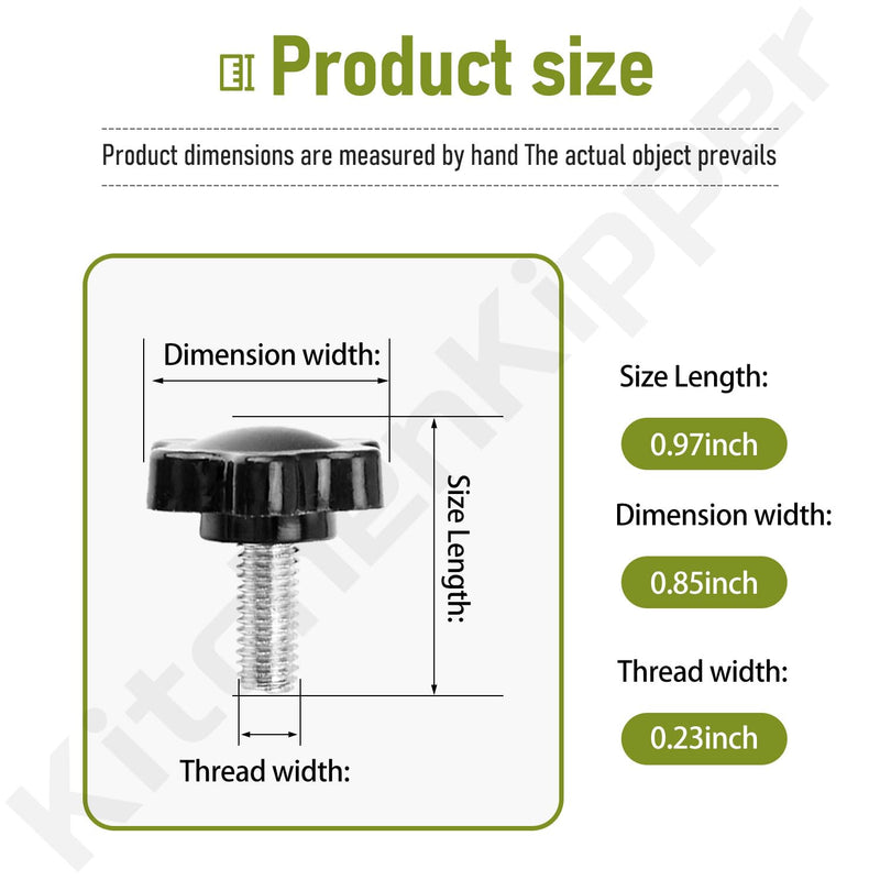 (6 Pack) Pedal Fixed Screws/Steering Pedal Fixed Screw for Logitech G25 G27 G29 G920 G923 Pedal Bracket, M6 x 14MM - Used to Secure The Pedal Base for Added Stability