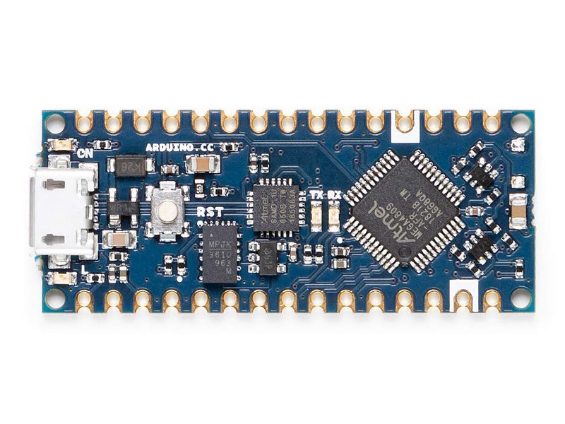 Arduino Nano Every [ABX00028] – ATmega4809, 48KB Flash, 6KB SRAM, 20 Digital I/O, 8 Analog Inputs, Micro USB Type-B, Compatible with Arduino IDE for Embedded Projects Arduino Nano Every (Single Board)