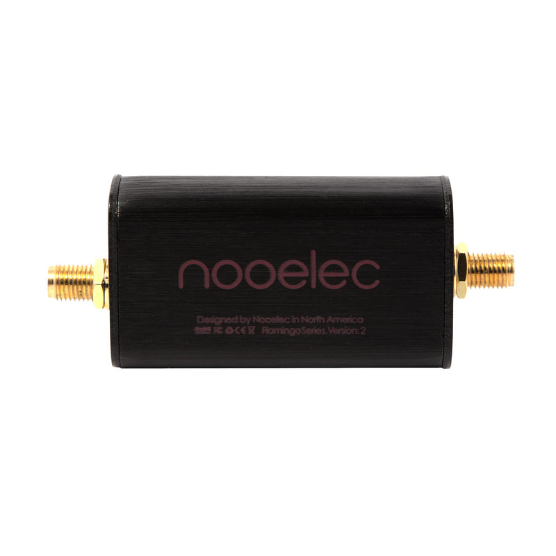 Flamingo+ AM (Flamingo AM v2) - High Attenuation Broadcast AM Bandstop (Notch) Filter for Software Defined Radio (RTL-SDR) Applications. Blocks 300kHz to 1900kHz on Connected Device